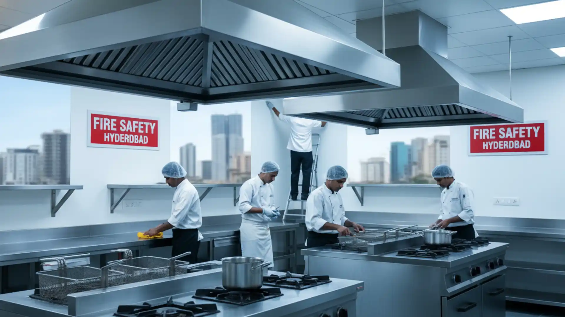 commercial kitchen fire safety tips Hyderabad