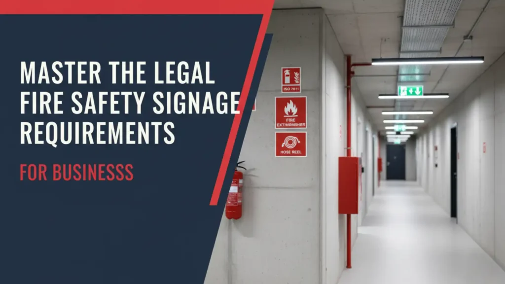 Master the Legal Fire Safety Signage Requirements for Businesses in Hyderabad